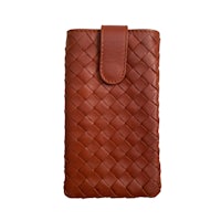 bottega veneta woven leather case