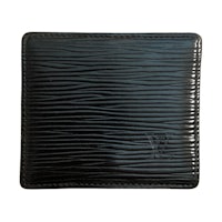 louis vuitton bifold wallet in black